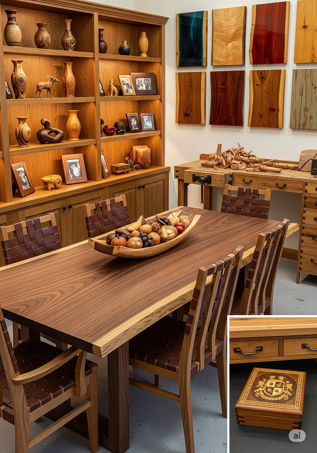 Personalized wood carpentry projects